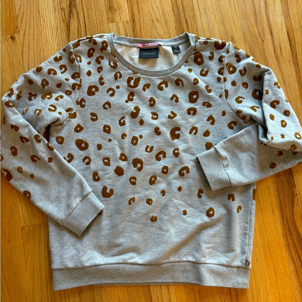 Scotch & Soda leopard sweatshirt